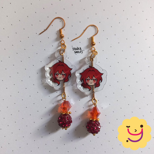 Diluc Earrings