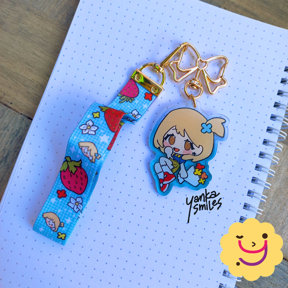 Yachi Wrist Lanyard Keychain