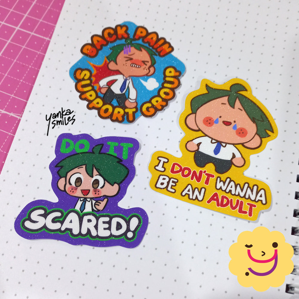 Career Boy Yamaguchi Stickers