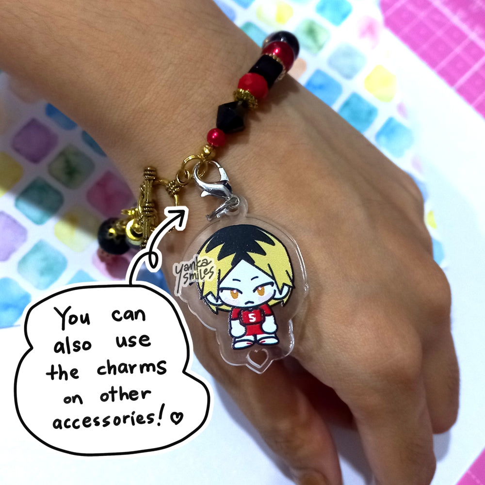 [NEW DESIGNS] Haikyuu!! Customizable Linking Charms