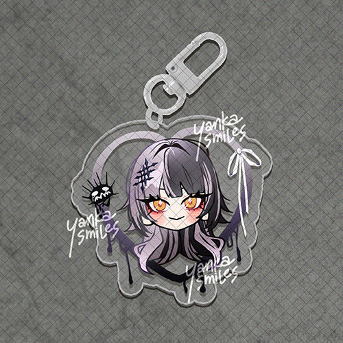 -Advent- hololive Heart Acrylic Charm Keychains