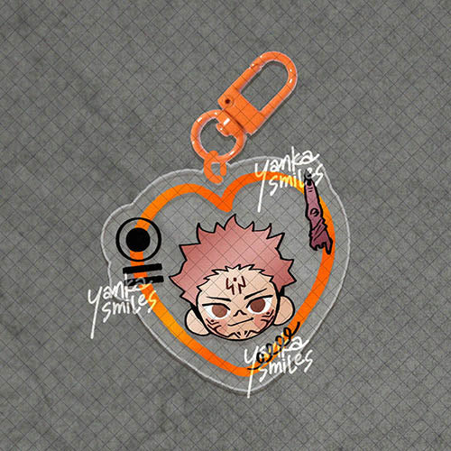 Jujutsu Kaisen Heart Acrylic charm