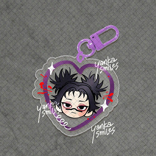 Jujutsu Kaisen Heart Acrylic charm