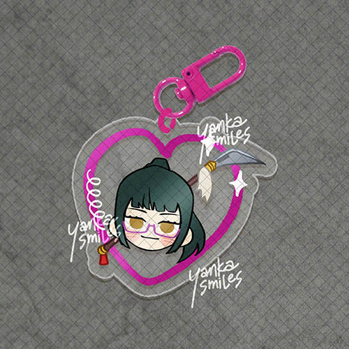 Jujutsu Kaisen Heart Acrylic charm