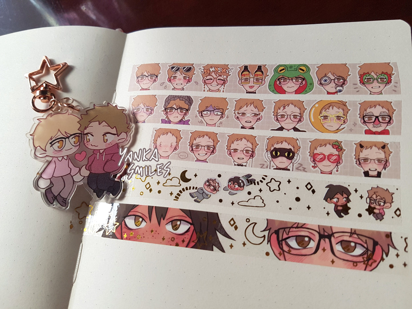 Tsukki Megane washi tape