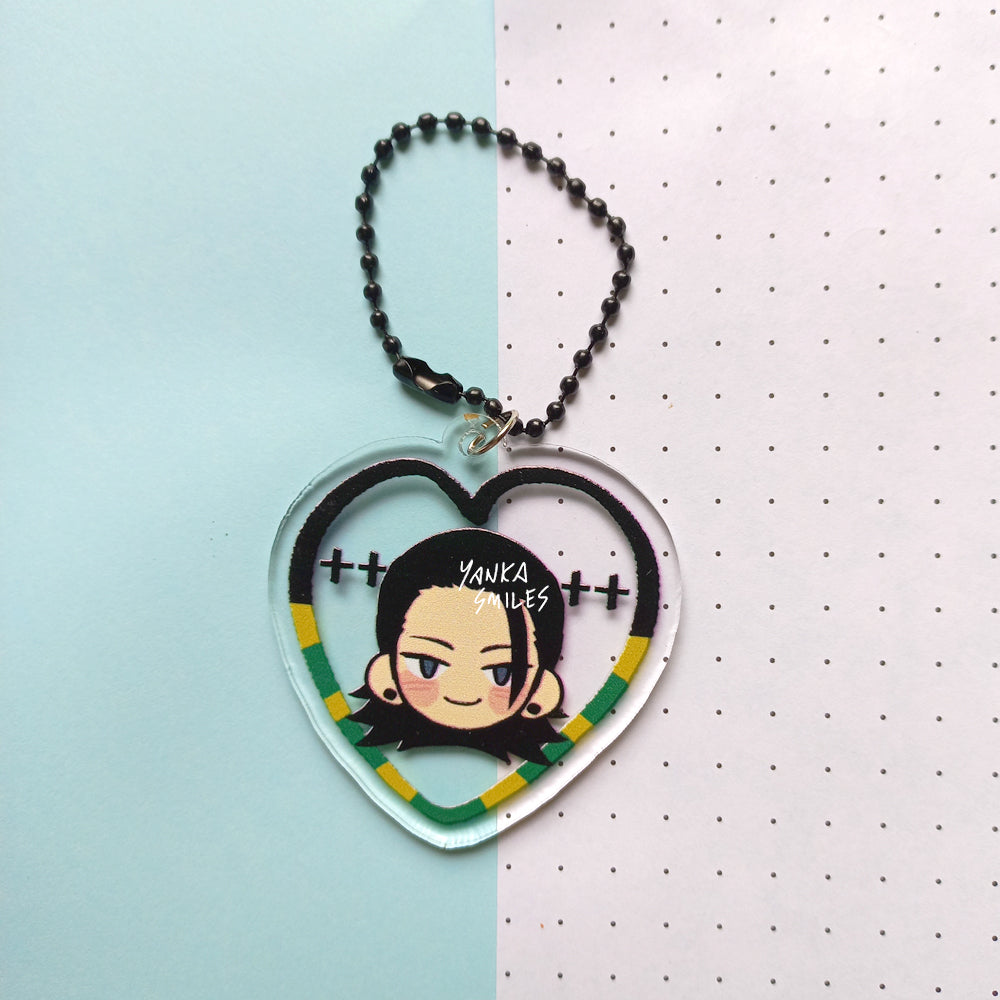 Jujutsu Kaisen Heart Acrylic charm