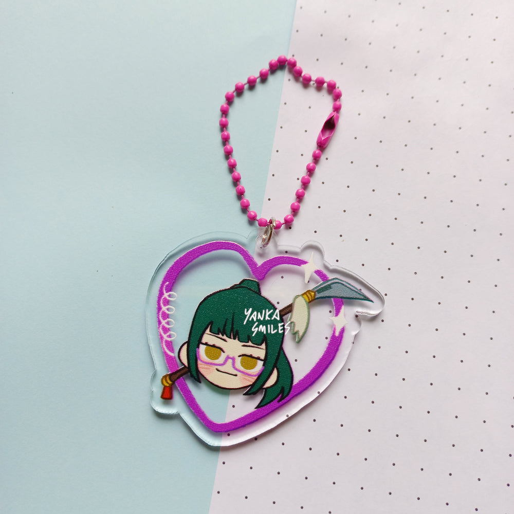 Jujutsu Kaisen Heart Acrylic charm