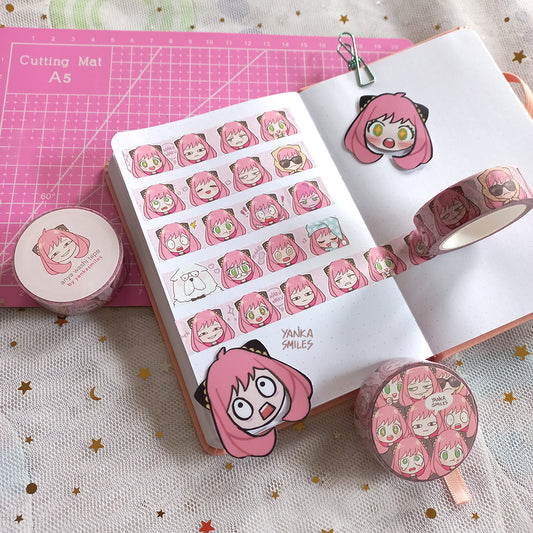 Anya SPYxFAMILY washi tape