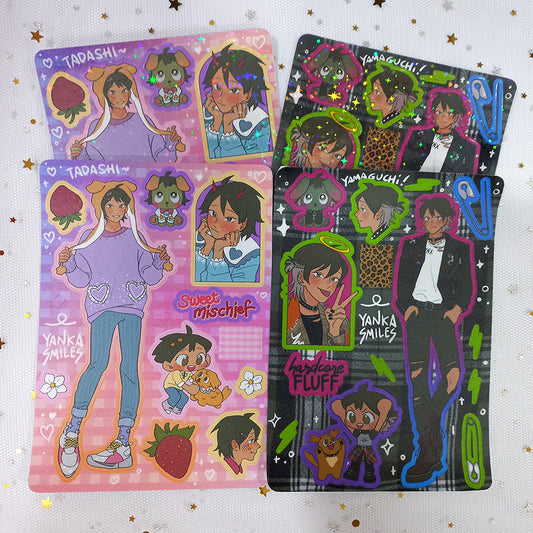 [ Duality of Man ] Yamaguchi Tadashi peelable sticker sheets