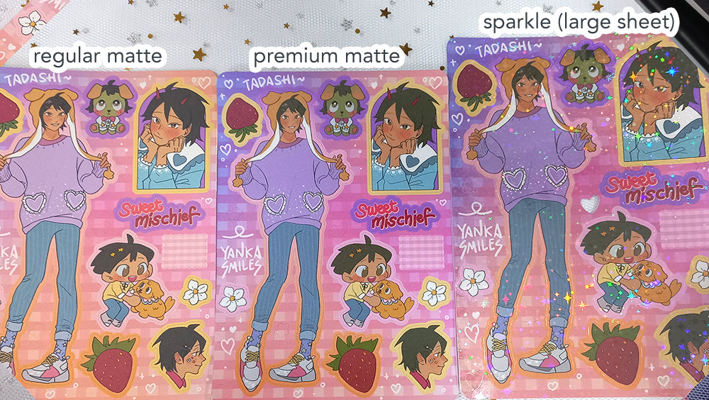 [ Duality of Man ] Yamaguchi Tadashi peelable sticker sheets