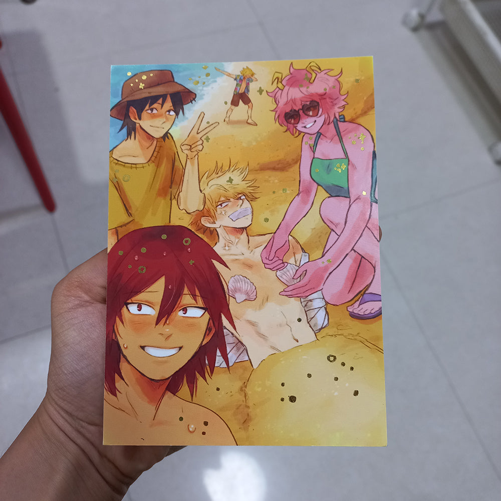 BNHA postcard extras