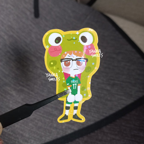 Haikyuu!! Holo Hat Sticker