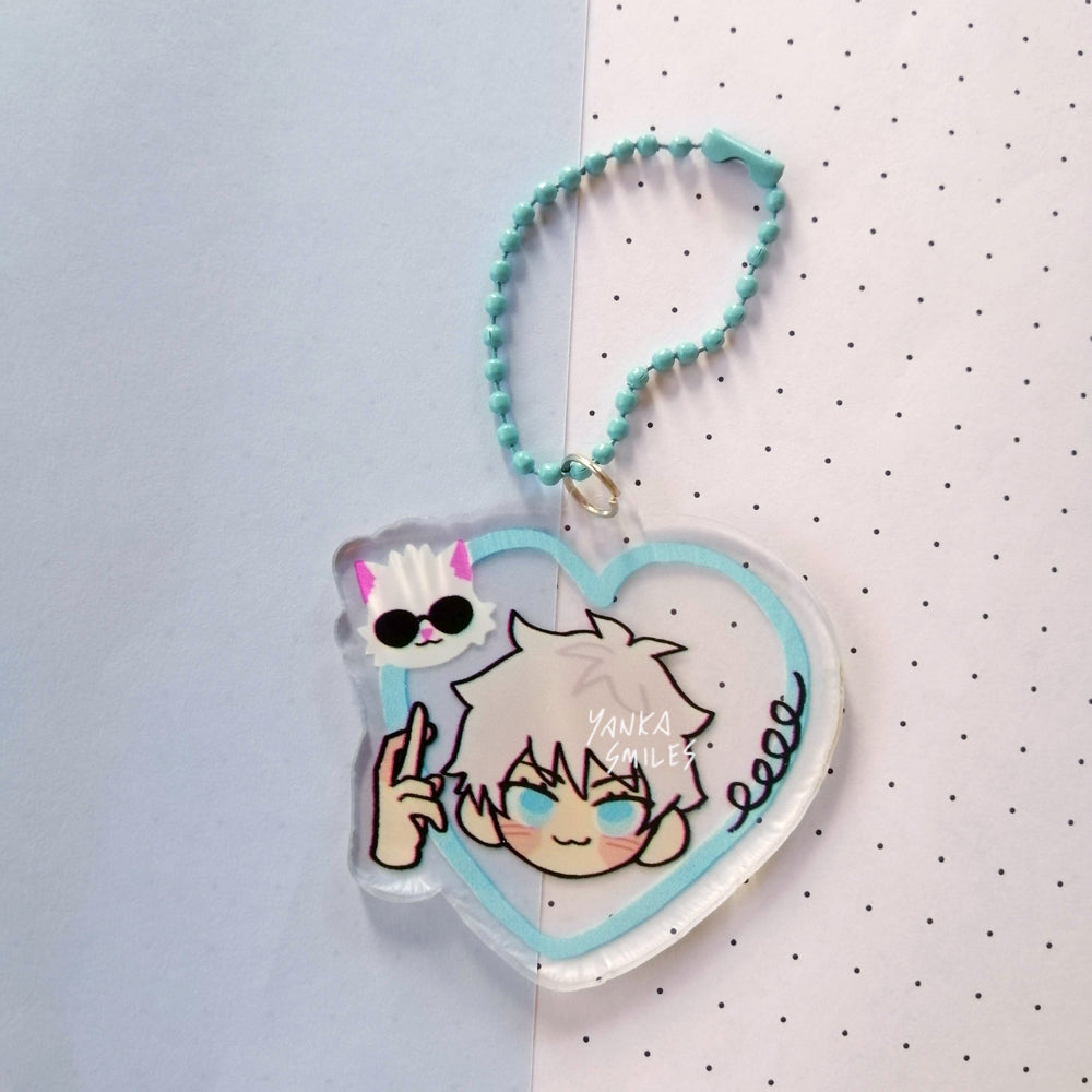 Jujutsu Kaisen Heart Acrylic charm