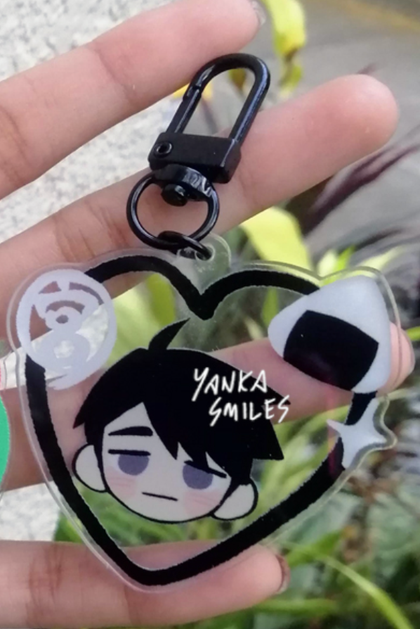 Haikyuu!! Heart Acrylic keychain