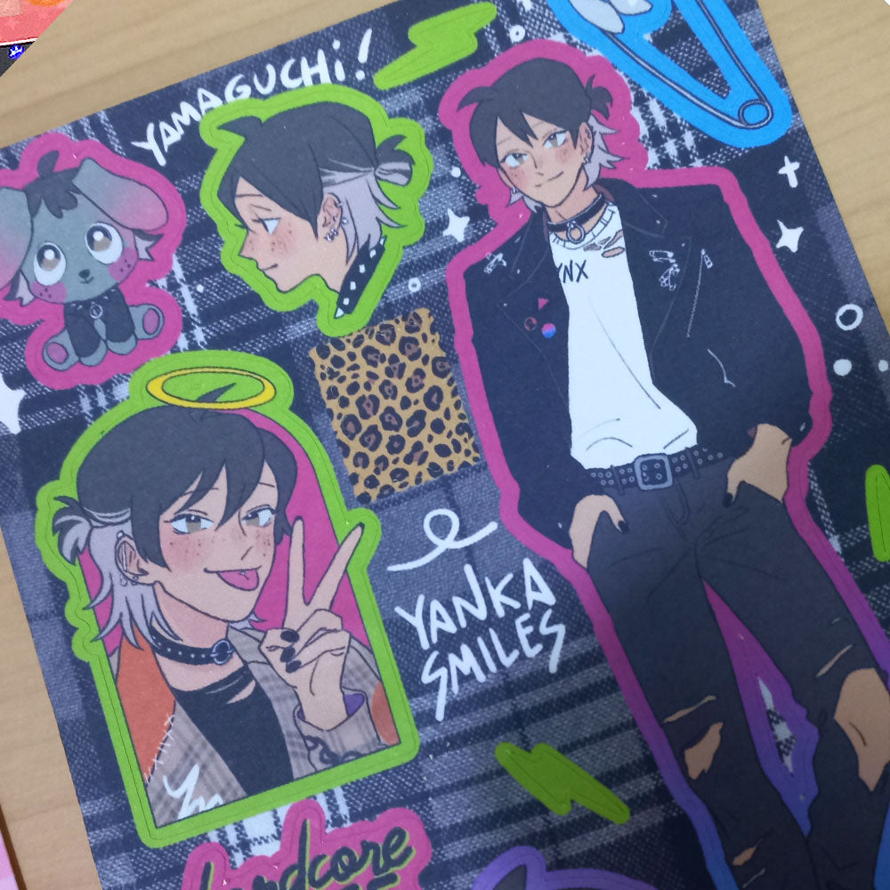 [ Duality of Man ] Yamaguchi Tadashi peelable sticker sheets