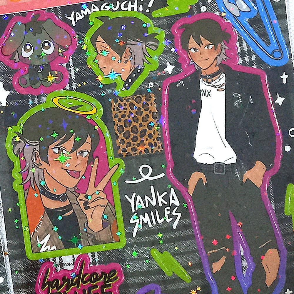 [ Duality of Man ] Yamaguchi Tadashi peelable sticker sheets